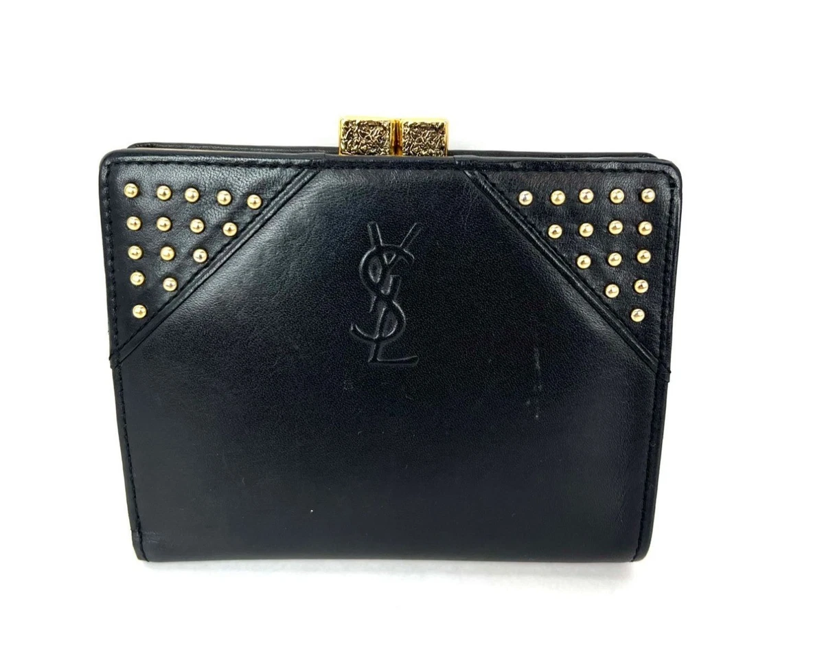 Saint Laurent Wallets for Women with Vintage Leather for sale | eBay