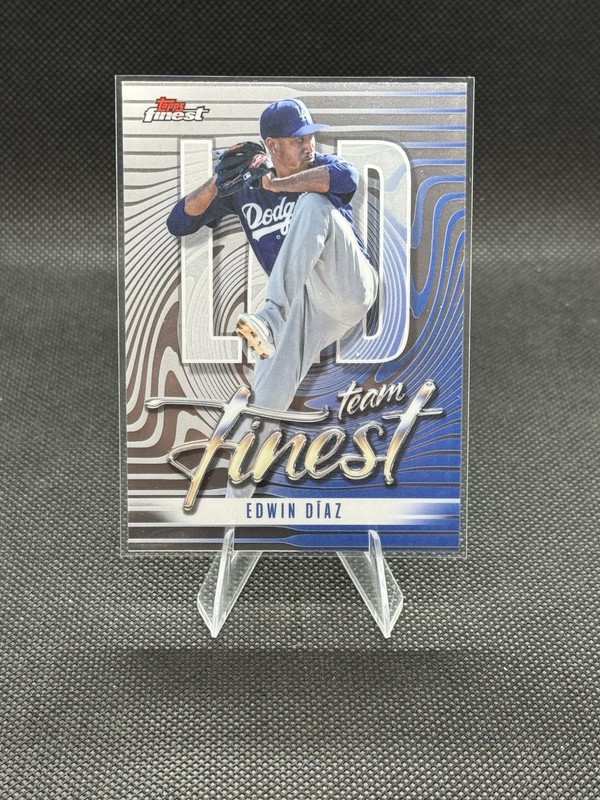 2026 Topps Finest - Team Finest Edwin Diaz #TF-6 Refractor