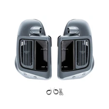 Lower Vented Fairings Fit For Harley Touring Water-Cooled 2014-2023 Gunship Gray