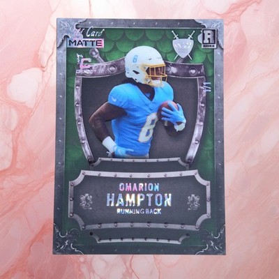 2025 Wild Card Matte Omarion Hampton Rookie Chase Weekend Warrior 1/1 RC