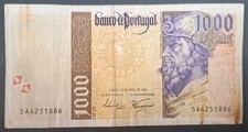 1996 Portugal 1000 Escudos P188a4, 5A4251886.