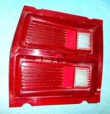 1969 DODGE DART LEFT SIDE TAIL LIGHT LENS # 2930139 NO CRACKS OR CHIPS VGC ORIG