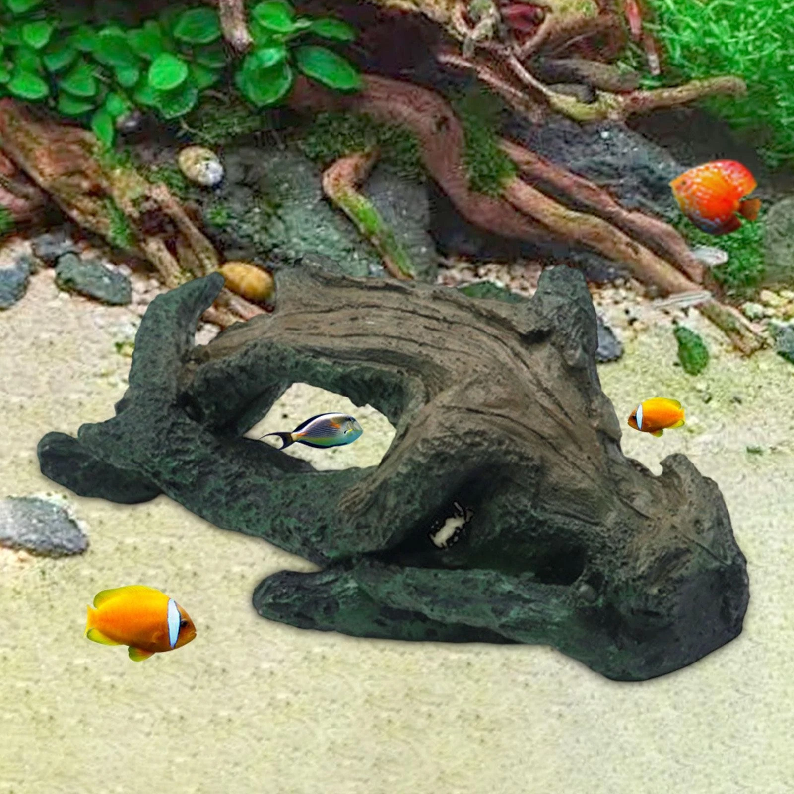 Fish Tank Habitat Turtle Basking Cave Tank Accessories
Opens in a new window or tab