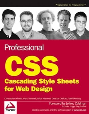 Professional CSS: Cascading Style Sheets for Web Design, Christopher Schmitt & M