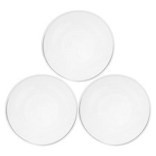  3pcs Glass Wax Melt Dish Replacement - Round Wax Warmer Tray - Candle Warmer
