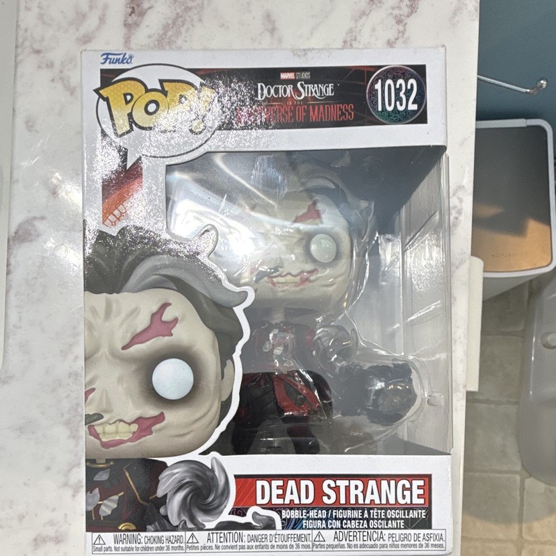 Funko Pop! Marvel Dead Strange Bobble-Head Vinyl Figure #1032 Multicolor