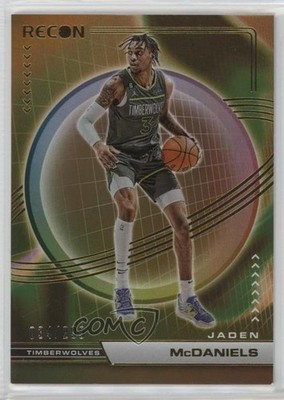 2022-23 Panini Recon Holo Bronze 34/299 Jaden McDaniels #162 2qw