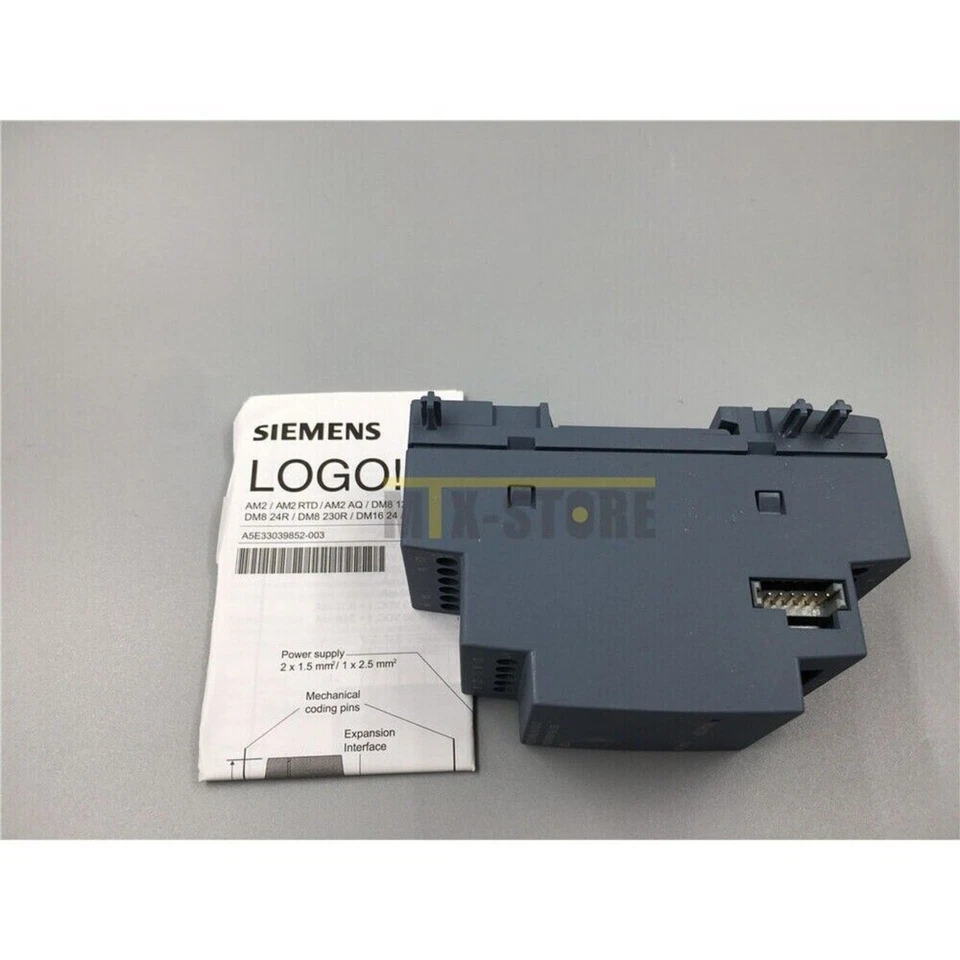 New Siemens 6ED1055-1CB00-0BA2 LOGO! DM8 24 expansion module 6ED1 055-1CB00-0BA2 - Image 3 of 4