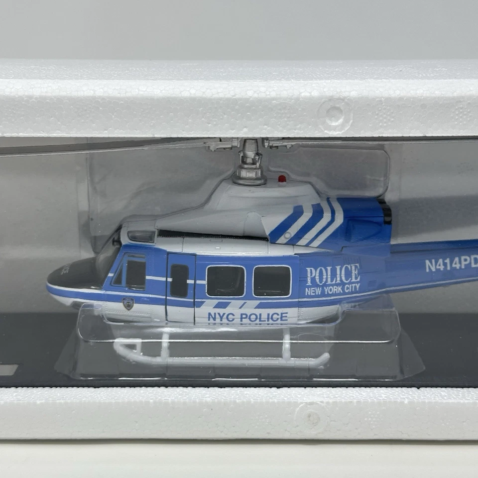 2004 Newray 1/48 Nypd Bell 412 Helicopter N414PD SS-21535A - Image 2 of 4
