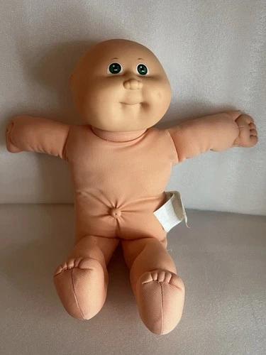Vintage Cabbage Patch Doll 1985 Signature No Clothes Awesome Shape