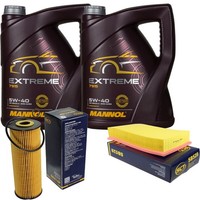 SCT Inspektionspaket 10L Mannol Extreme 5W-40 FüR Mercedes E-Klasse W210 S210