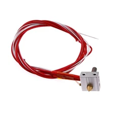 1.75mm MK8 0.4mm Nozzle Extruder Steel Heater Block Assembly Hot End Assemble...