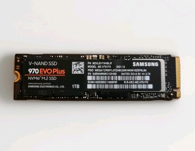 SAMSUNG SSD 970 EVO Plus 1TB M.2 2280 NVMe Intern MZ-V7S1T0 Top Wie Neu!