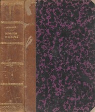 Manuale della letteratura italiana vol II. . Francesco Ambrosoli. 1866. III ED.