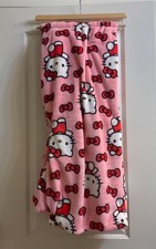 Sanrio    Hello kitty  Red bow Oversized blanket throw 60x70  pink NWT