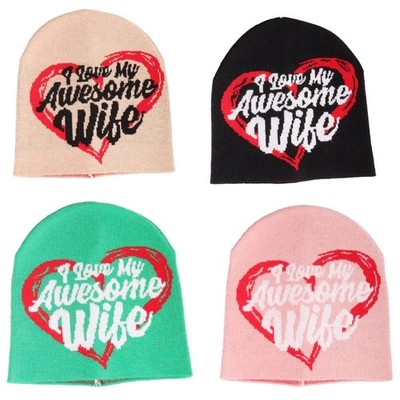 Handcrochet Beanies Boy Girls Jacquard Hat Women Warm Hats Soft Breathable Cap