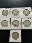(7) 1968 KENNEDY HALF DOLLARS - 40% Silver / Circulated