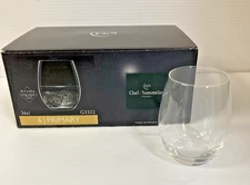 6 x Chef & Sommelier Stemless Wine Glasses Crystal G3322 France 12oz. In Box