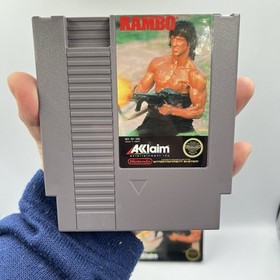 Rambo NES Nintendo Complete CIB Authentic! GREAT Condition! NICE!