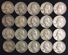 LOT #MM 502   20-90% WASHINGTON QUARTERS