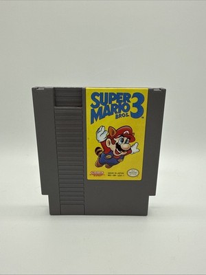 Super Mario Bros. 3 Nintendo NES Authentic Tested Working