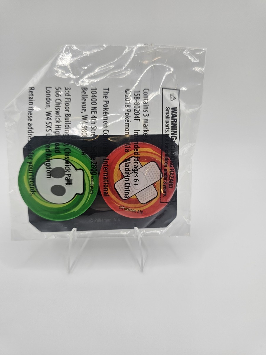 Pokémon GX Tag Team Marker And Status Coins Pokémon TCG Token | eBay
