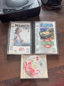 SEGA Saturn Home Console With Controller & Game Bundle