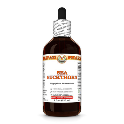 Sea Buckthorn (Hippophae Rhamnoides) Dried Berry Liquid Herbal Extract