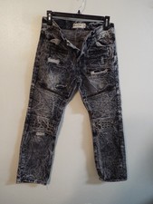Blue Cult Denim Boy's Size 16 Straight Leg Distressed Blue Jeans