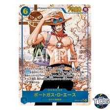 Portgas D Ace SEC OP13-119 Parallel Manga  One Piece Card JPN