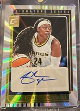 Arike Ogunbowale Wings 2025 Wnba Donruss Signature Series Silver Laser Auto 🔥🔥