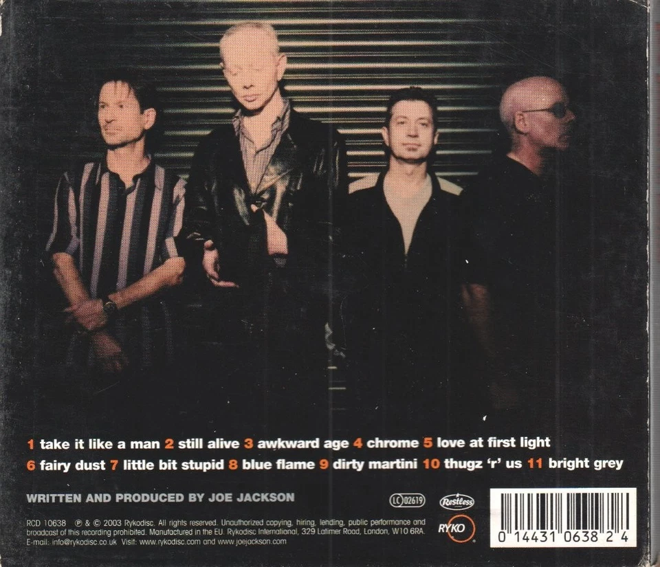 Joe Jackson Band Volume 4 Doppel-CD Europa Restless 2003 2-CD-Set Im Faltcover - Bild 2 von 4