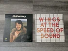 Paul McCartney Lot Of 2 Vinyl Records  - Self Titled & Wings At The Speed Of...