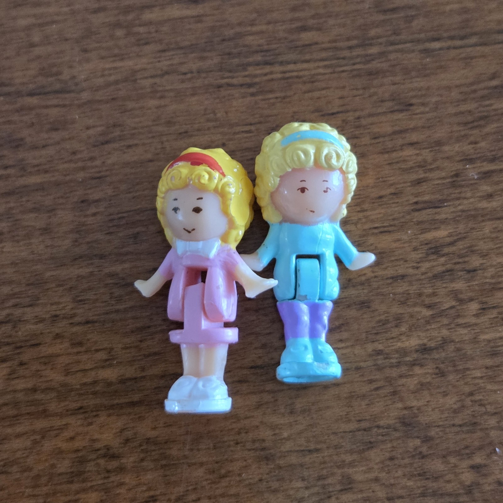 Polly Pocket Vintage Splash 'n Slide Water Park Bluebird Toys Case 2 Dolls 1990