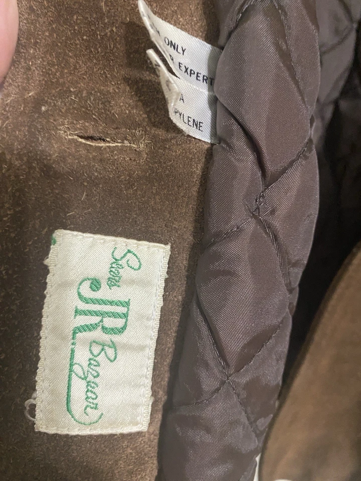 Women’s Vintage Suede Leather Jacket - Image 4 of 4