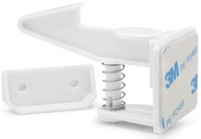 12 Pack Cabinet Locks Child Safety  Baby Safety Cabinet Locks NO Drilling 3M Ad