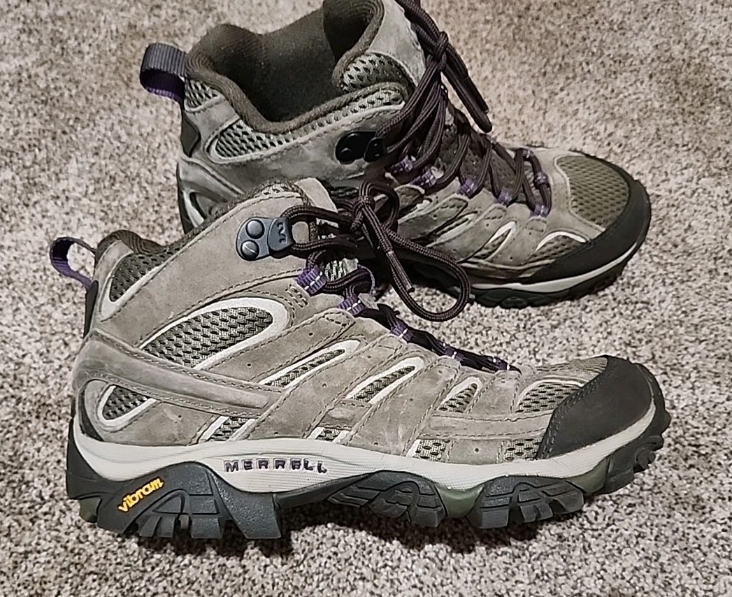 Scarpa da trekking Merrell donna Moab 2 pelle WP Mid granito misura 7 5