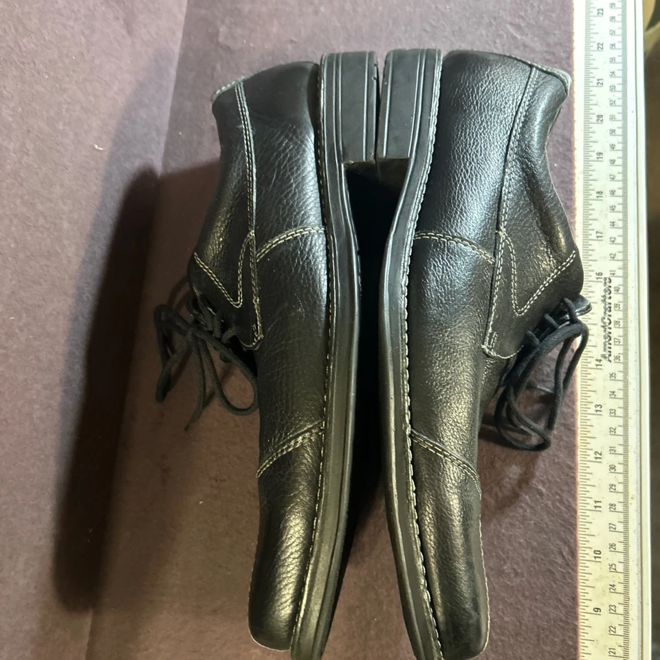 Zapato Sandro Moscoloni Para Hombres Talla 10D Cuero Suave Mantecoso Negro LV 9103 Brasil Foto 2 de 4