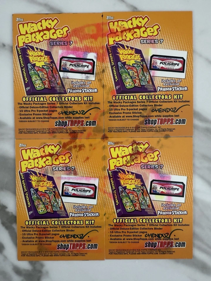 🔥Garbage Pail Kids Chenduz Wacky Packages Series 7 Rotting Plush Hello Kitty🔥 - Image 3 of 4