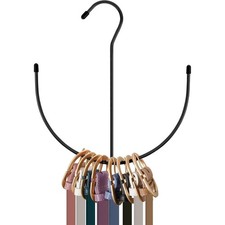 Closet Organizer Hooks Rack for Belts Ties Scarves Hats Bras Storage Hanger