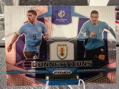 2024 Panini Copa America-Connections Luis Suarez, Darwin Nunez #23 Silver Prizm