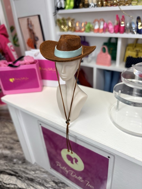 JHDFASHIONDOLL YELLOWSTONE FARM GIRL CANDICE FASHION DOLL KATIEGIRL Western HAT