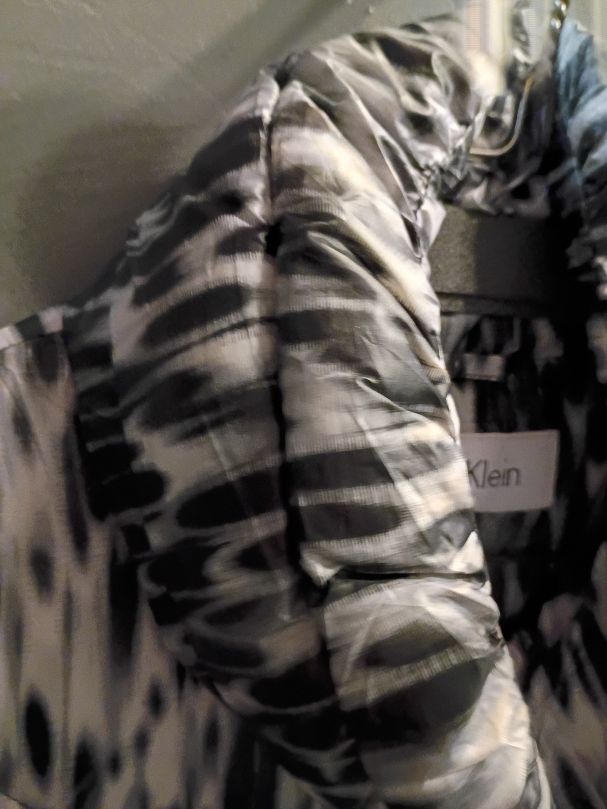 Calvin Klein Performance Women's Leopard Print Puffer Vest Size XS thumbnail 7