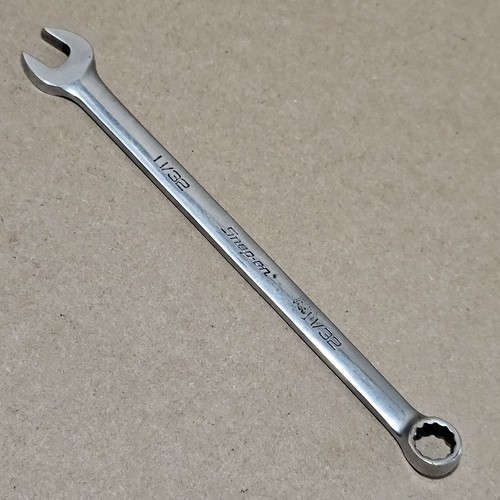 Snap On Tools USA OEX11B 12pt 11/32" Flank Drive Combination Wrench Used Good