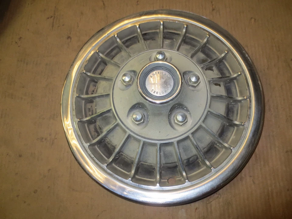 66 67 68 69 70 71 AMC AMX Javelin Rebel American Tapacubos Llanta Cubierta 14" JUEGO Foto 4 de 4