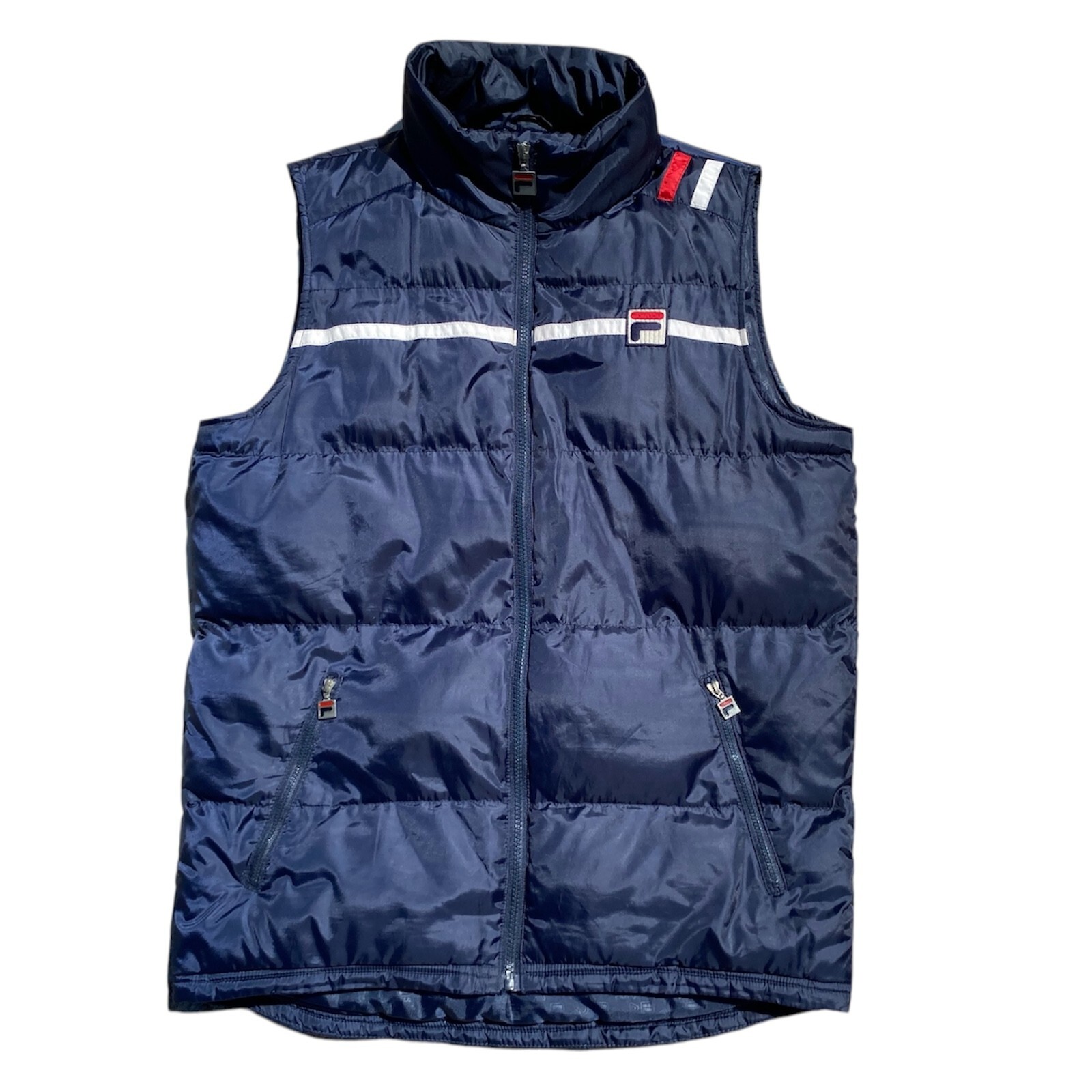 Fila Snow time piumino smanicato vint neve montagna casual vintage 90S tg.XL