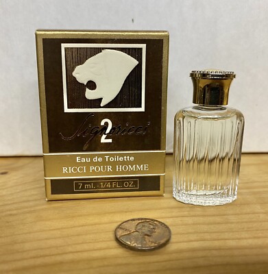Vintage SIGNORICCI by Nina Ricci for Men ML 1/4 OZ EDT
