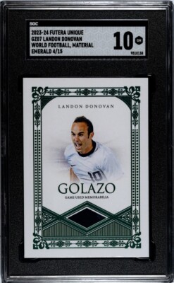 2023-24 Futera Unique World Football - Golazo Relics Landon