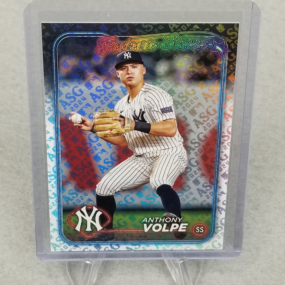 Anthony Volpe 2024 Topps All-Star Game Logo Variation Holo Foil #180 SP Yankees