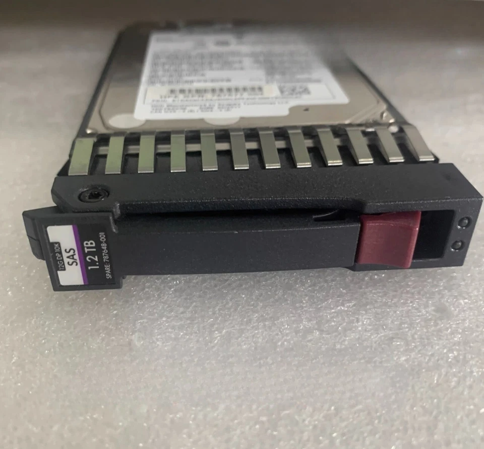 NEW HPE 787648-001 J9F48A MSA 1.2TB 12G 10K 2.5 SAS DUAL PORT HDD HARD DRIVE - Image 3 of 3